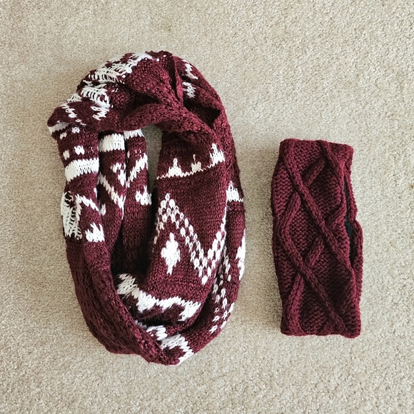 Infinity Scarf and HeadBand Add on $10 - Picture 1 of 2